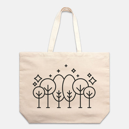 Bold Forest Oversized Tote