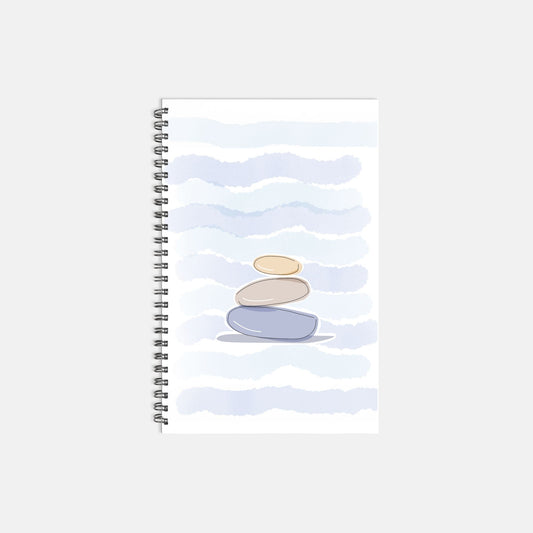 Tranquil Pathways Journal Notebook Hardcover Spiral 5.5 x 8.5