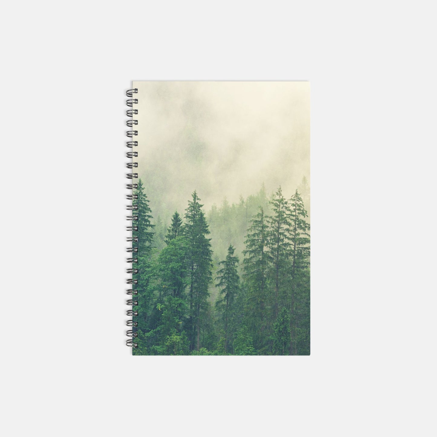 Enchanted Forest Notebook Hardcover Spiral 5.5 x 8.5