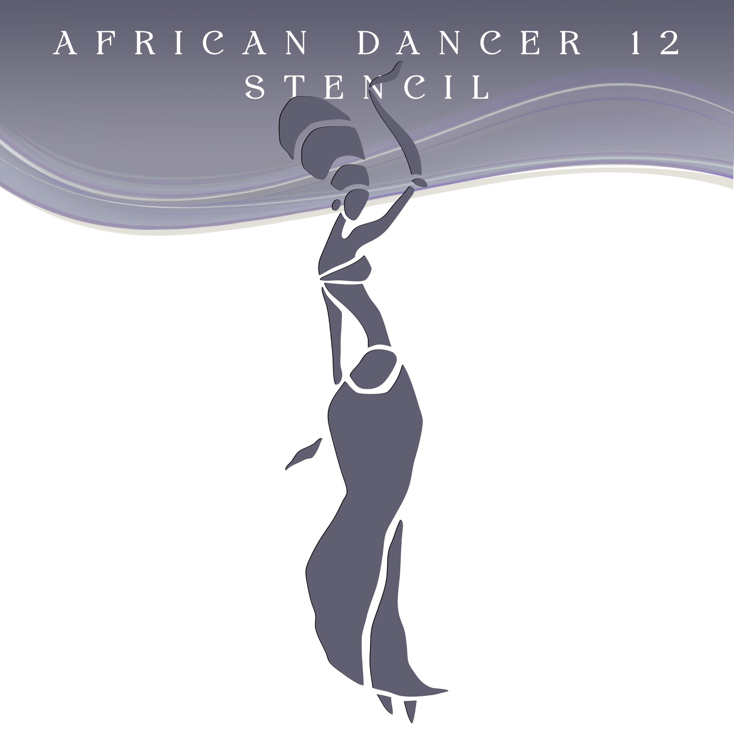 African Dancer Stencil - Sorcery Soap