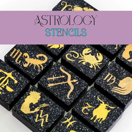 Astrology Sign Stencils Sorcery Soap