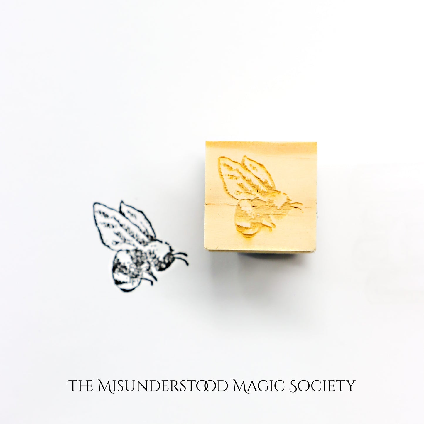 Bee Rubber Stamp