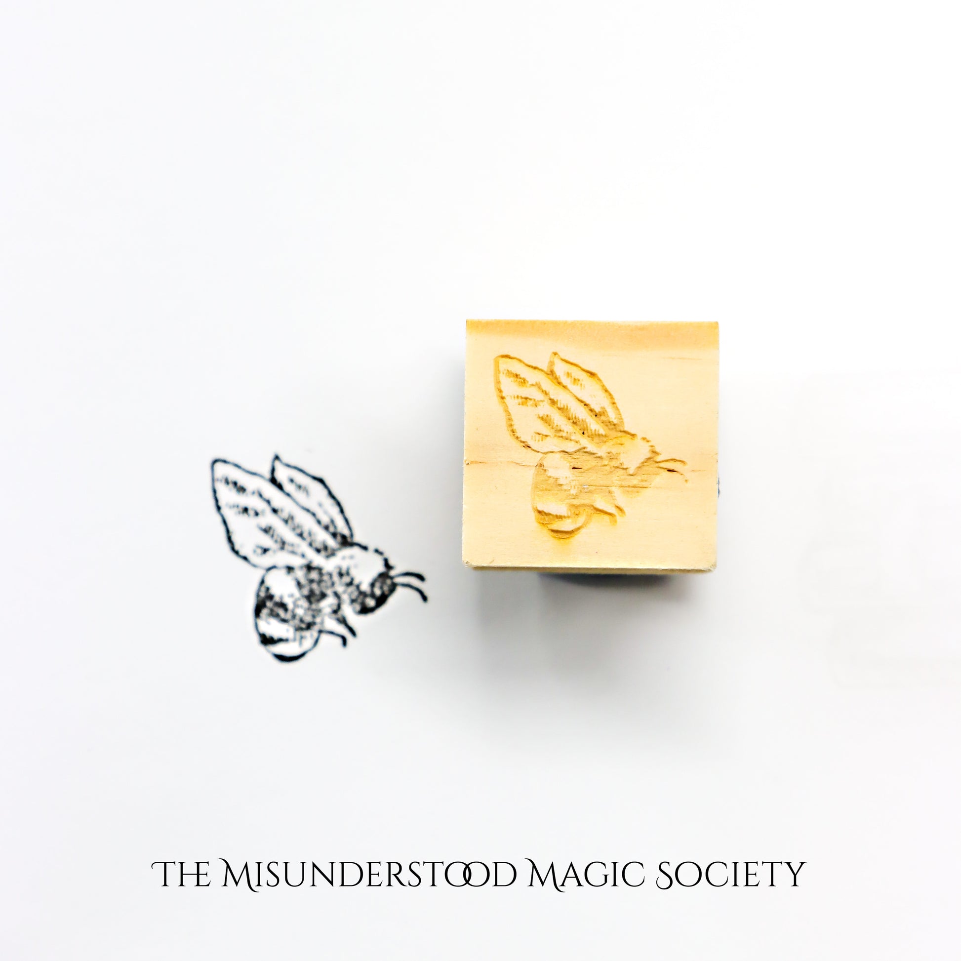 Bee Rubber Stamp