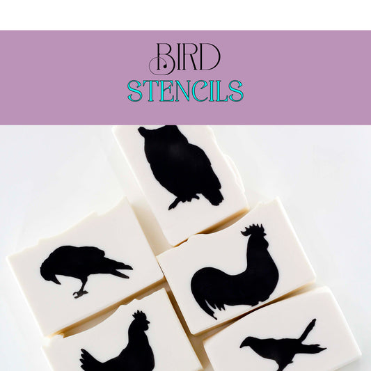 Bird Stencils Sorcery Soap