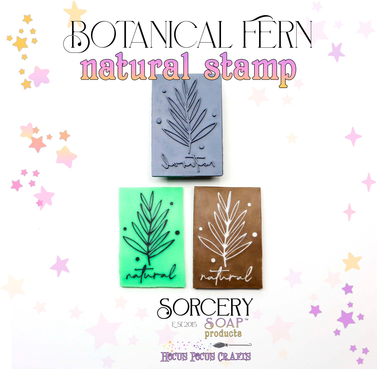 Botanical Fern Natural Stamp