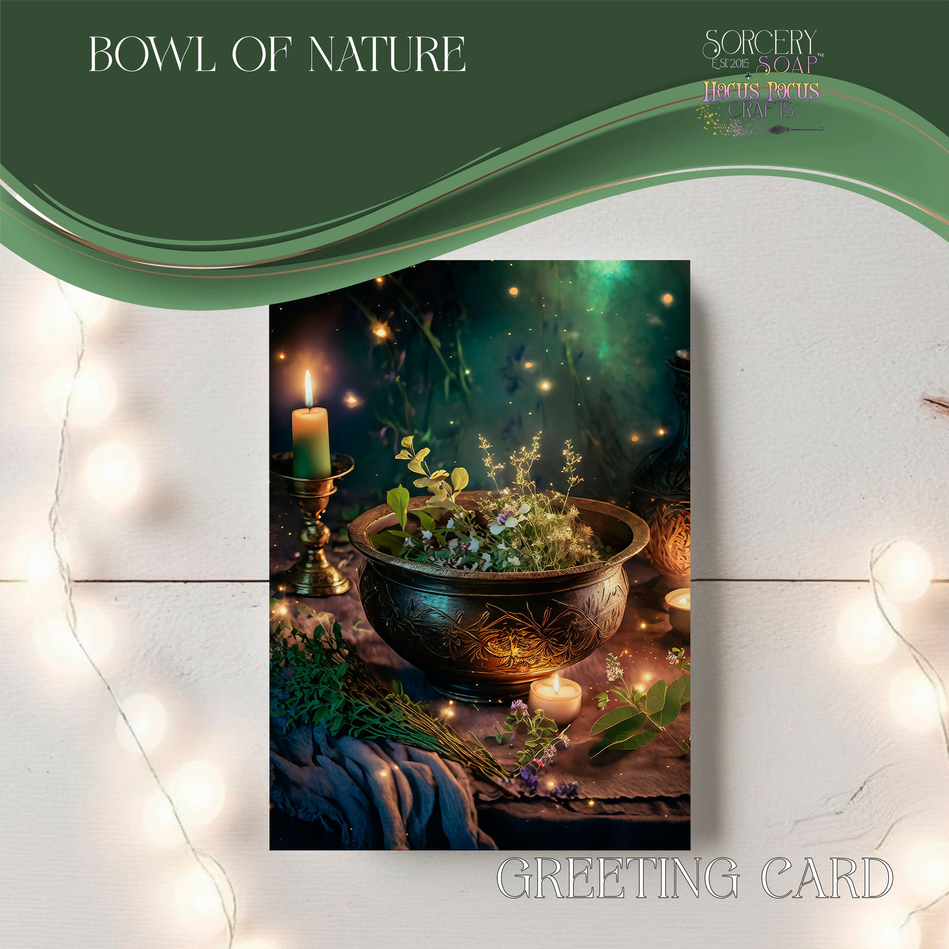Bowl of Nature Greeting Card