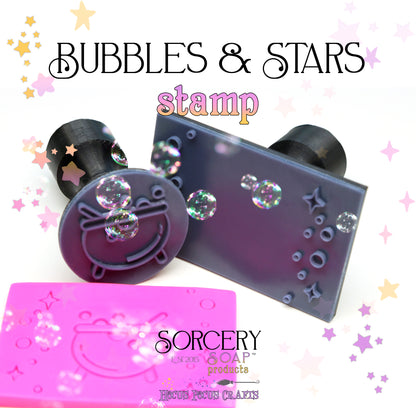 Bubbles & Stars Stamp