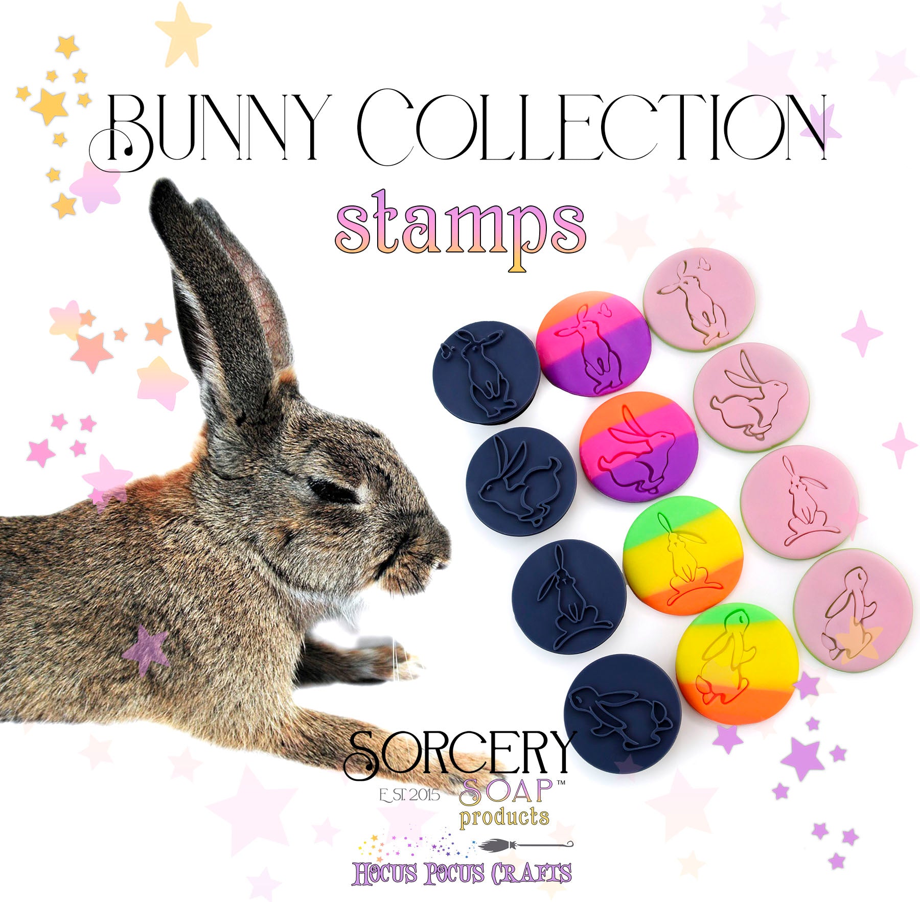 Bunny Collection Stamps