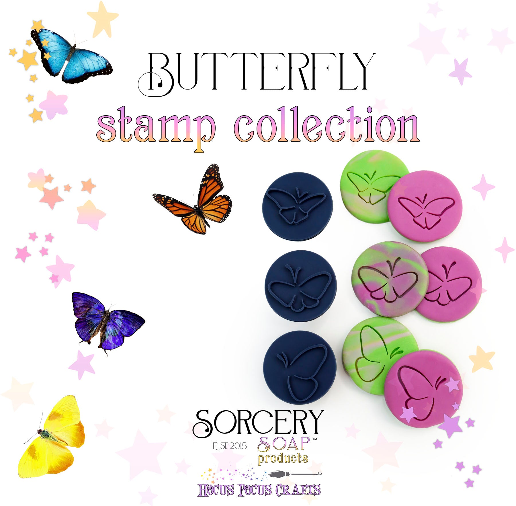 Butterfly Collection Stamps