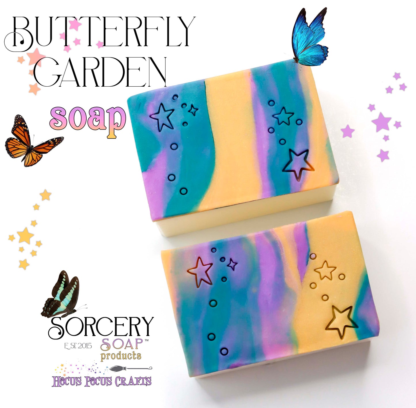 Butterfly Garden Soap