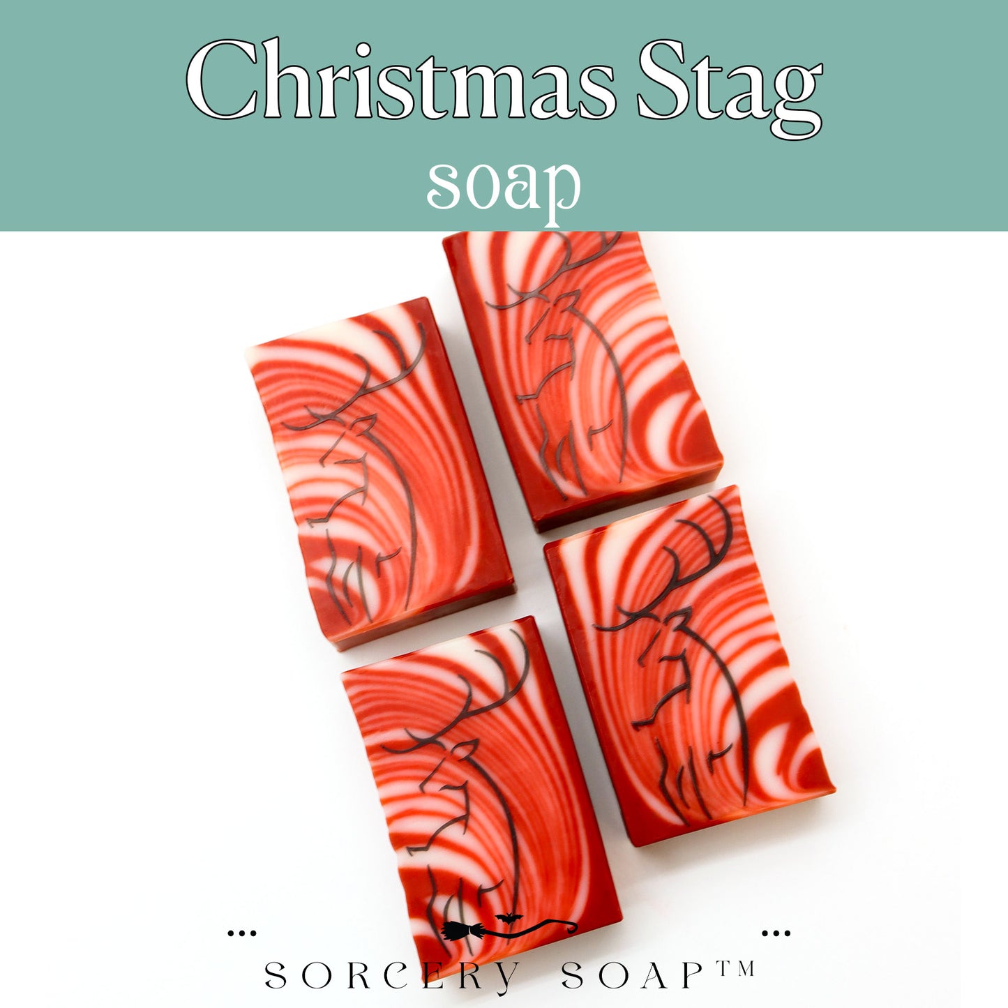 Christmas Stag Soap