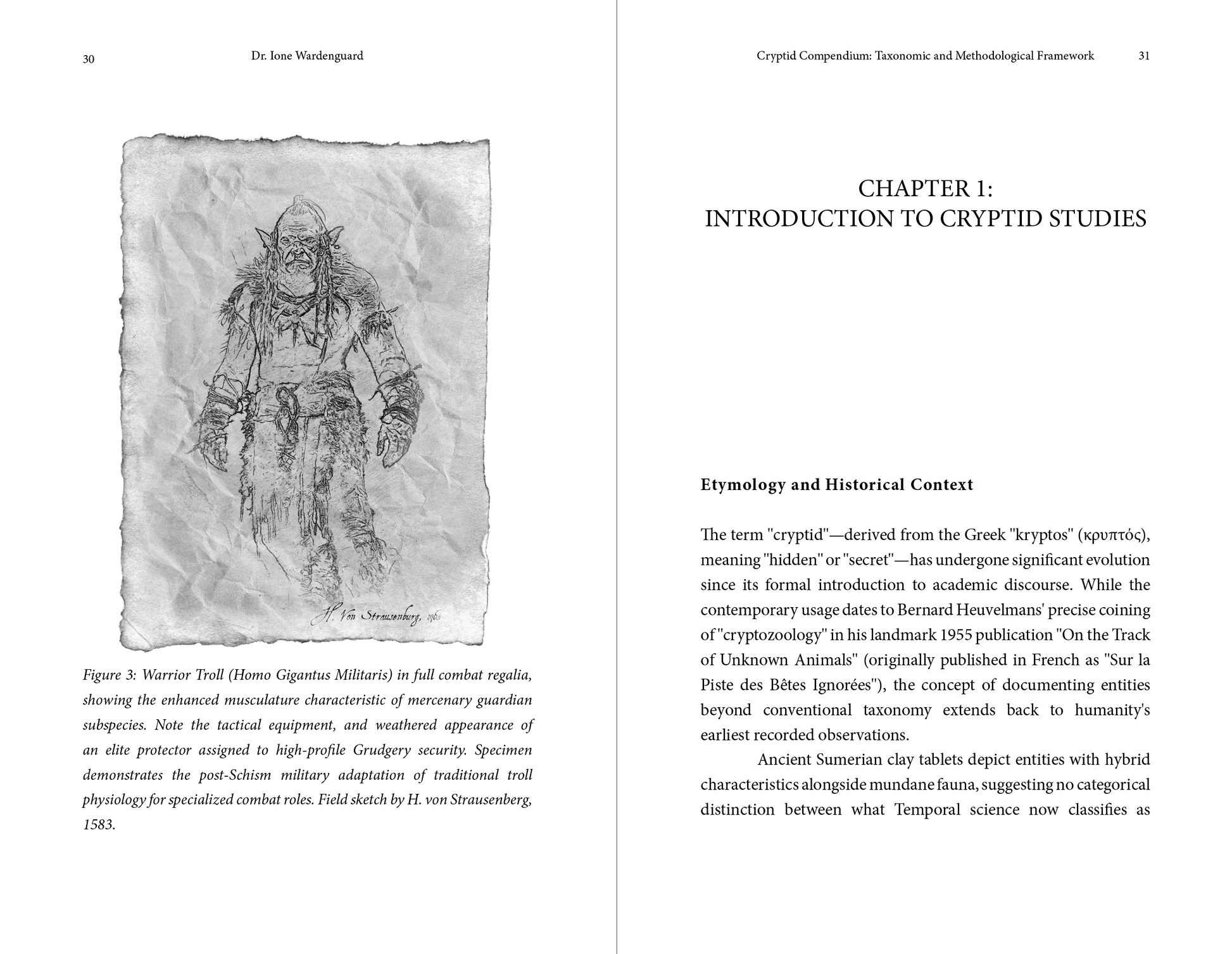 Cryptid Compendium: Taxonomic and Methodological Framework Ebook