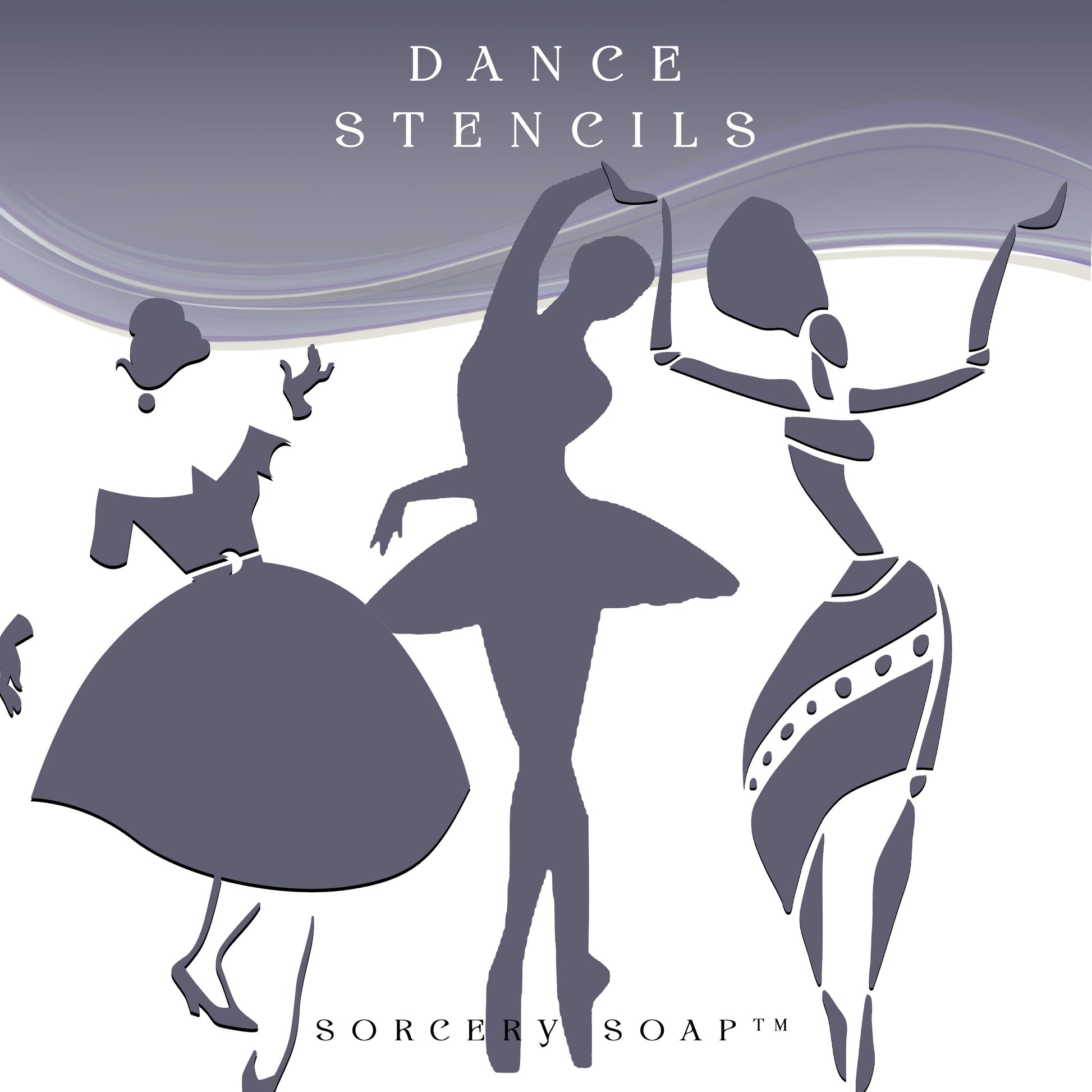 Dance Stencils - Sorcery Soap