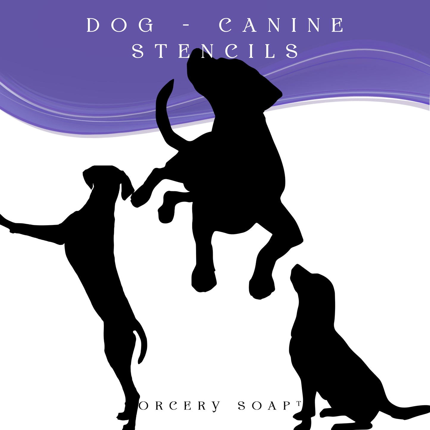 Dog Stencils - Sorcery Soap