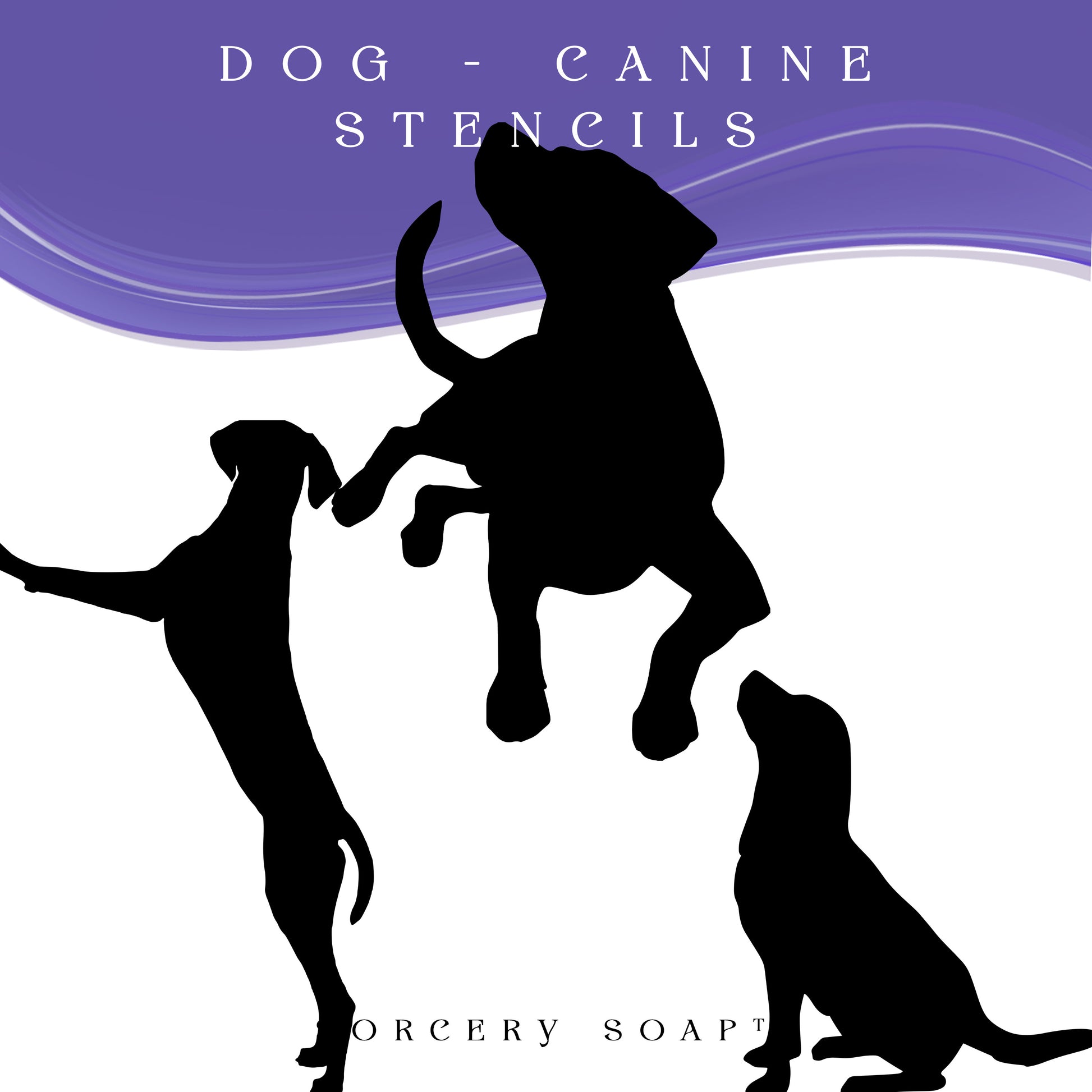 Dog Stencils - Sorcery Soap