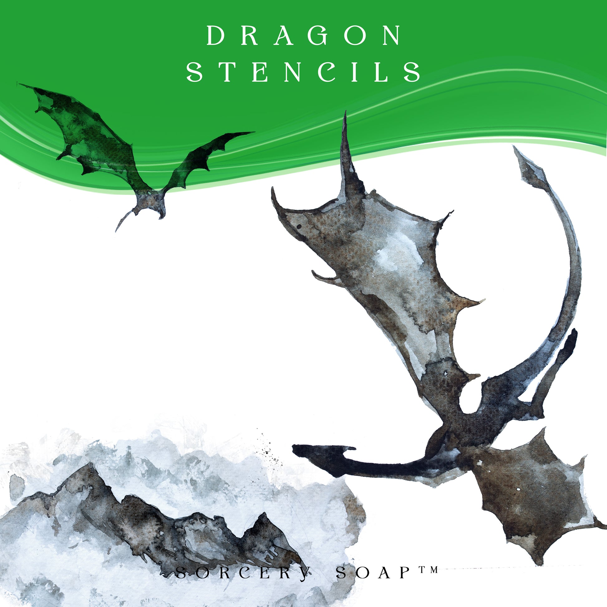 Dragon Stencils - Sorcery Soap