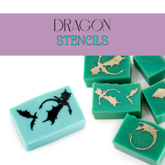 Dragon Stencils Sorcery Soap