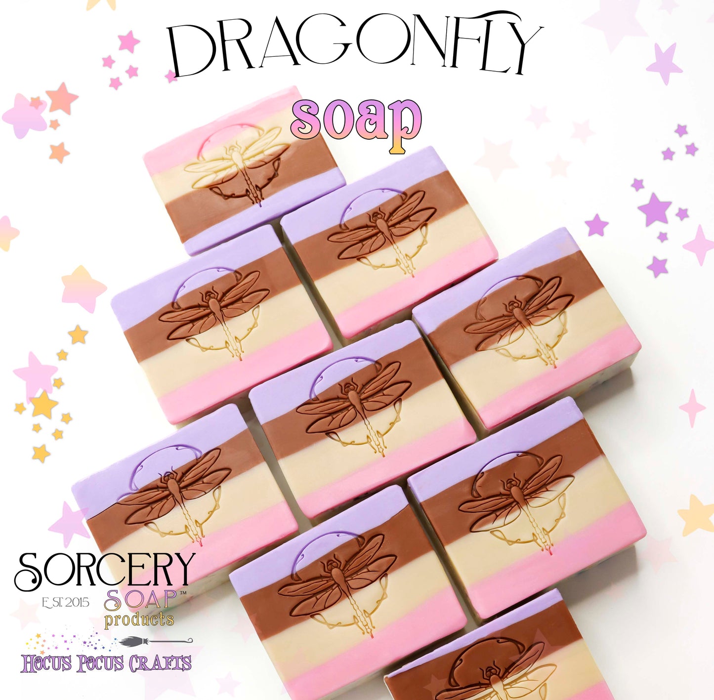 Dragonfly Pastel Soap