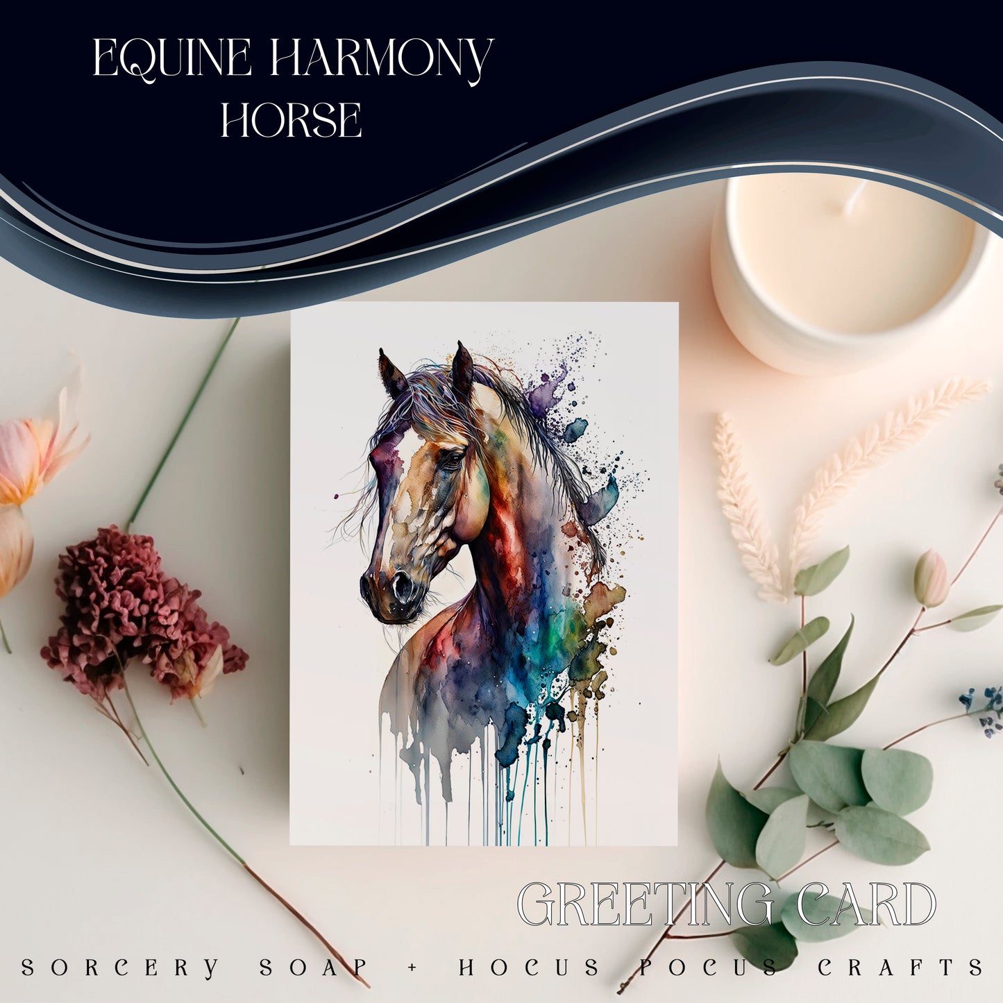 Equine Harmony Greeting Cards