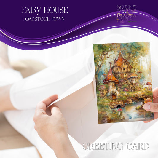 Fairy House 1 Greeting Card