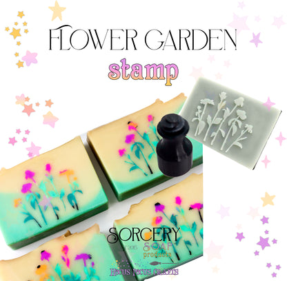 Flower Garden Stamp