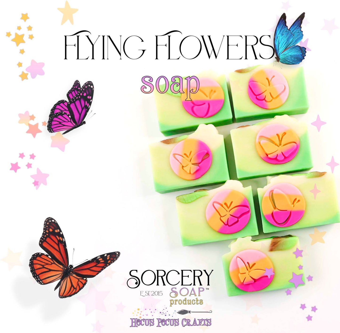 Flying Flower Soap