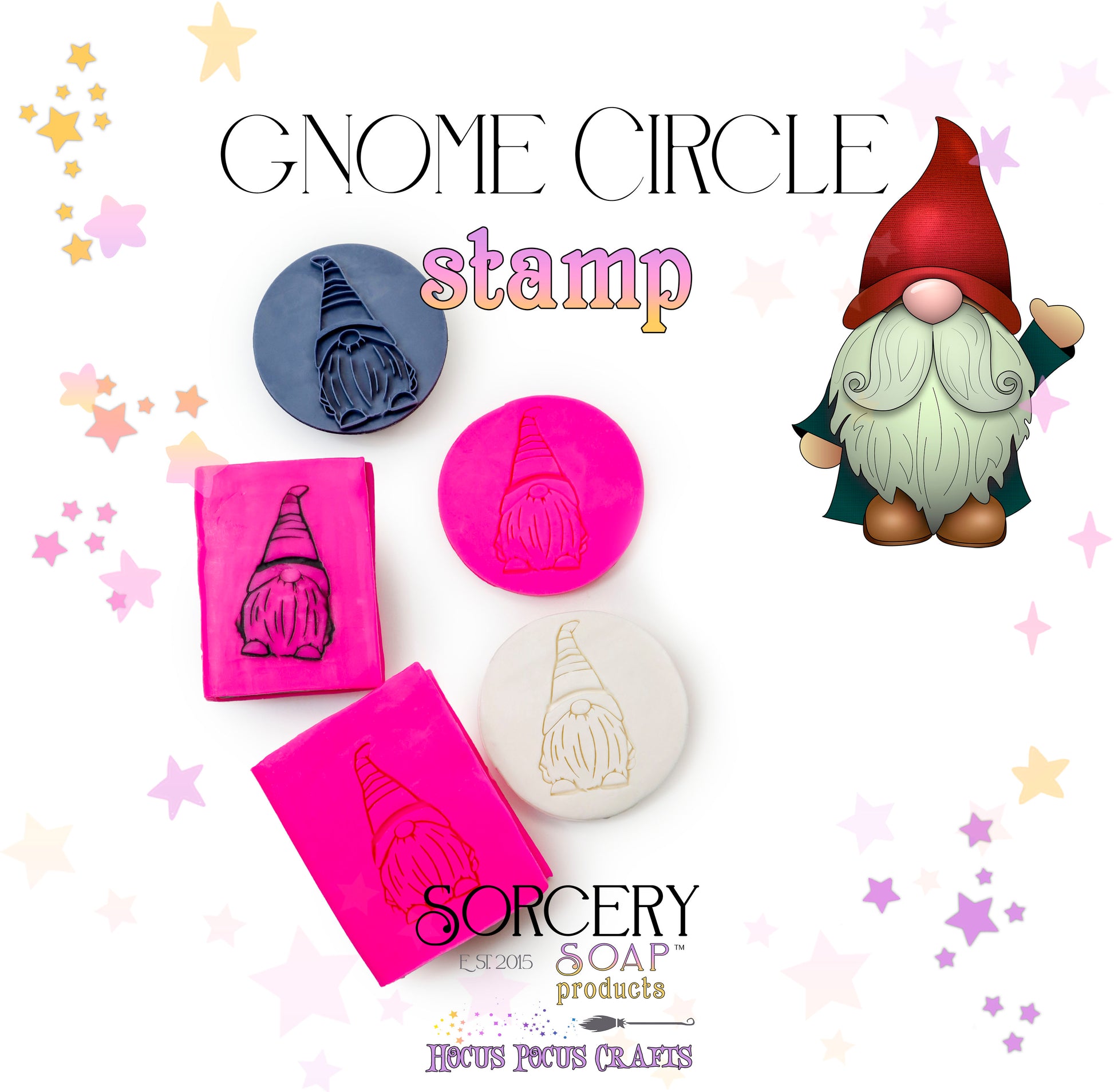 Gnome Circle Stamp