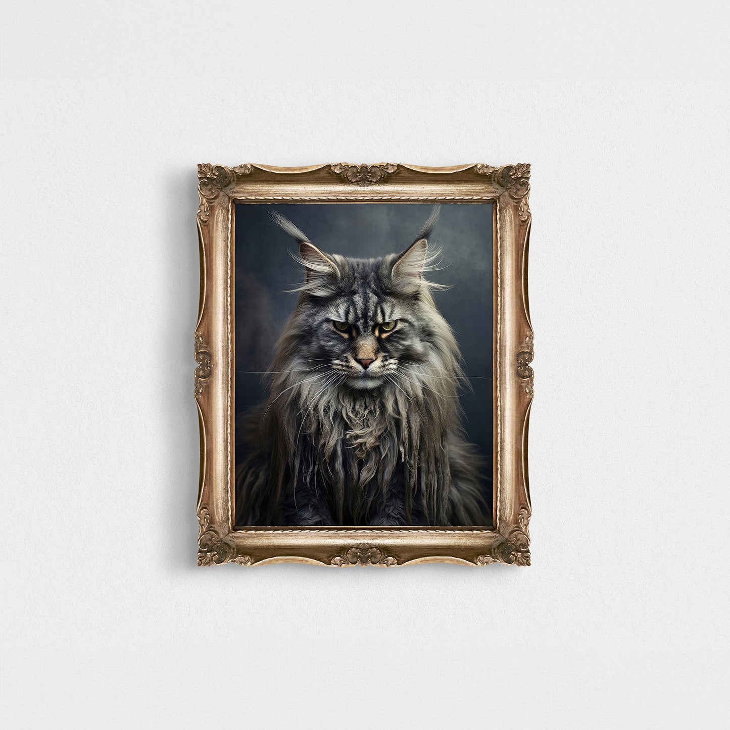 Maine Coon Cat Print 8 x10