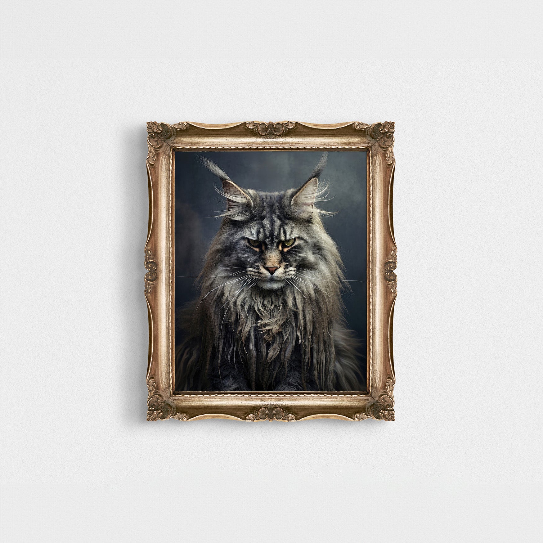 Maine Coon Cat Print 8 x10