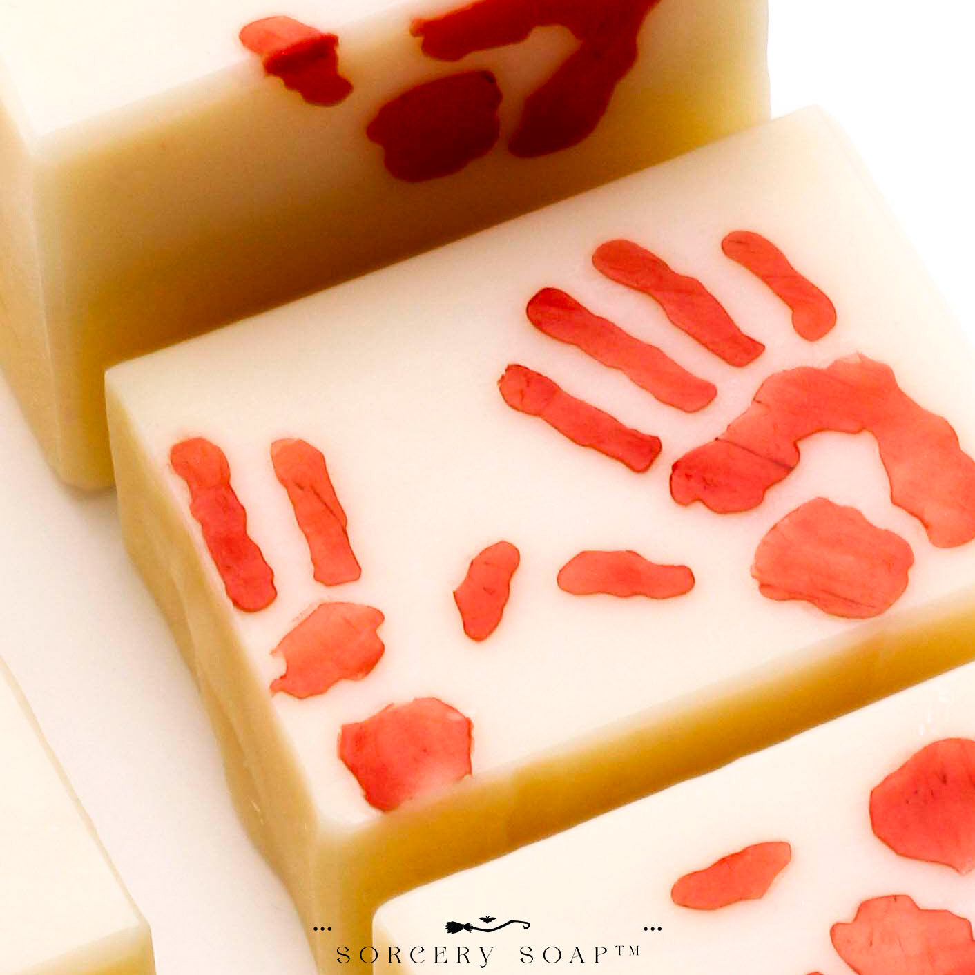 True Crime Hand Print Stencil Sorcery Soap