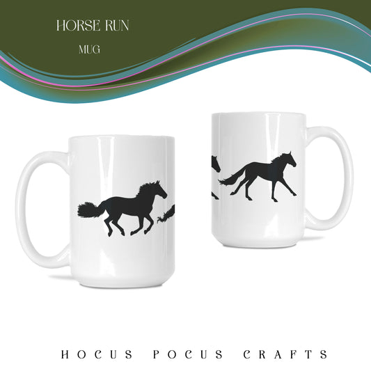 Horse Run Mug