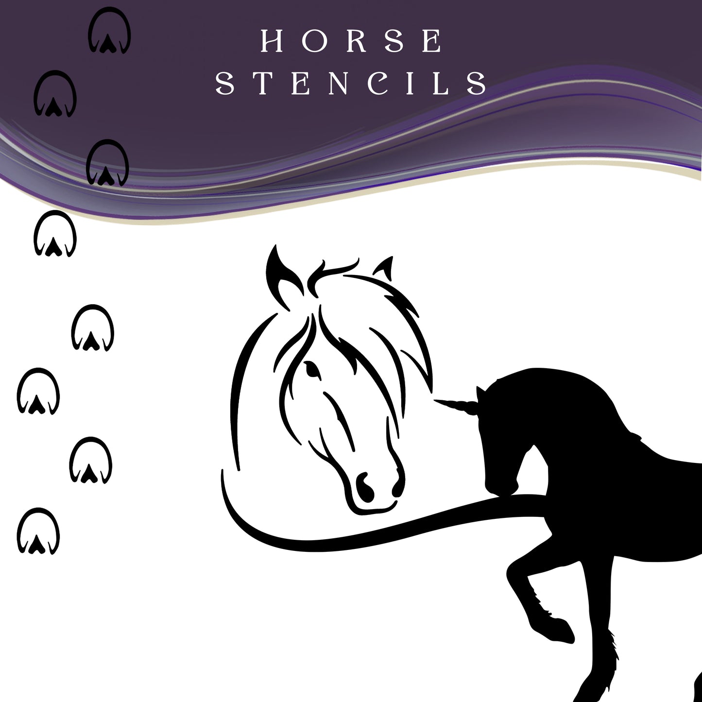 Horse Stencils - Sorcery Soap