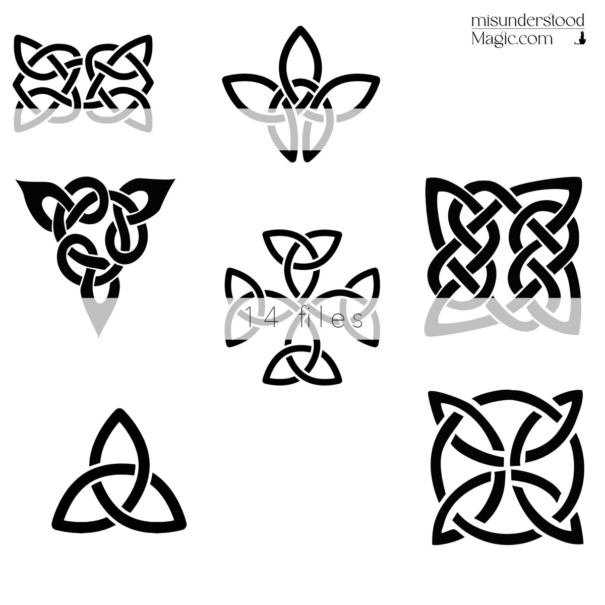 Celtic Knots Clip Art Digital Download