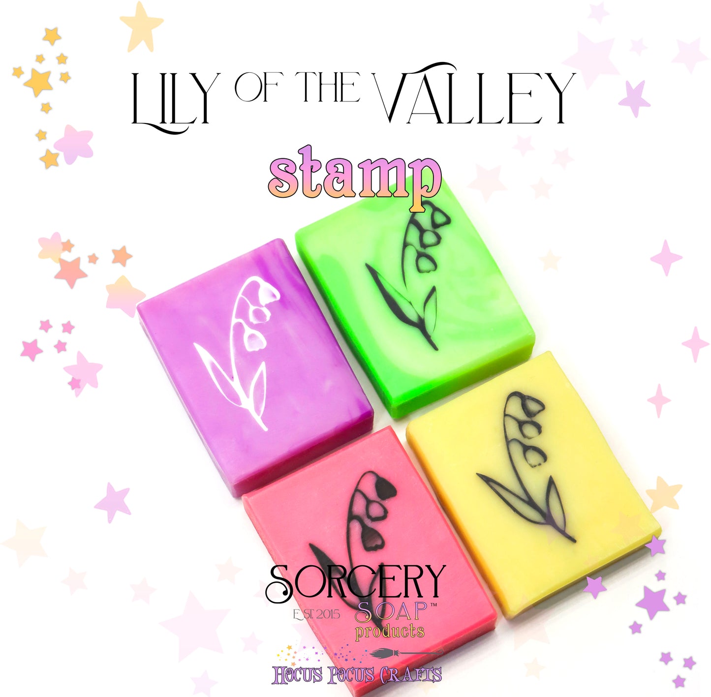 Flower Lily Of The Valley Stamp