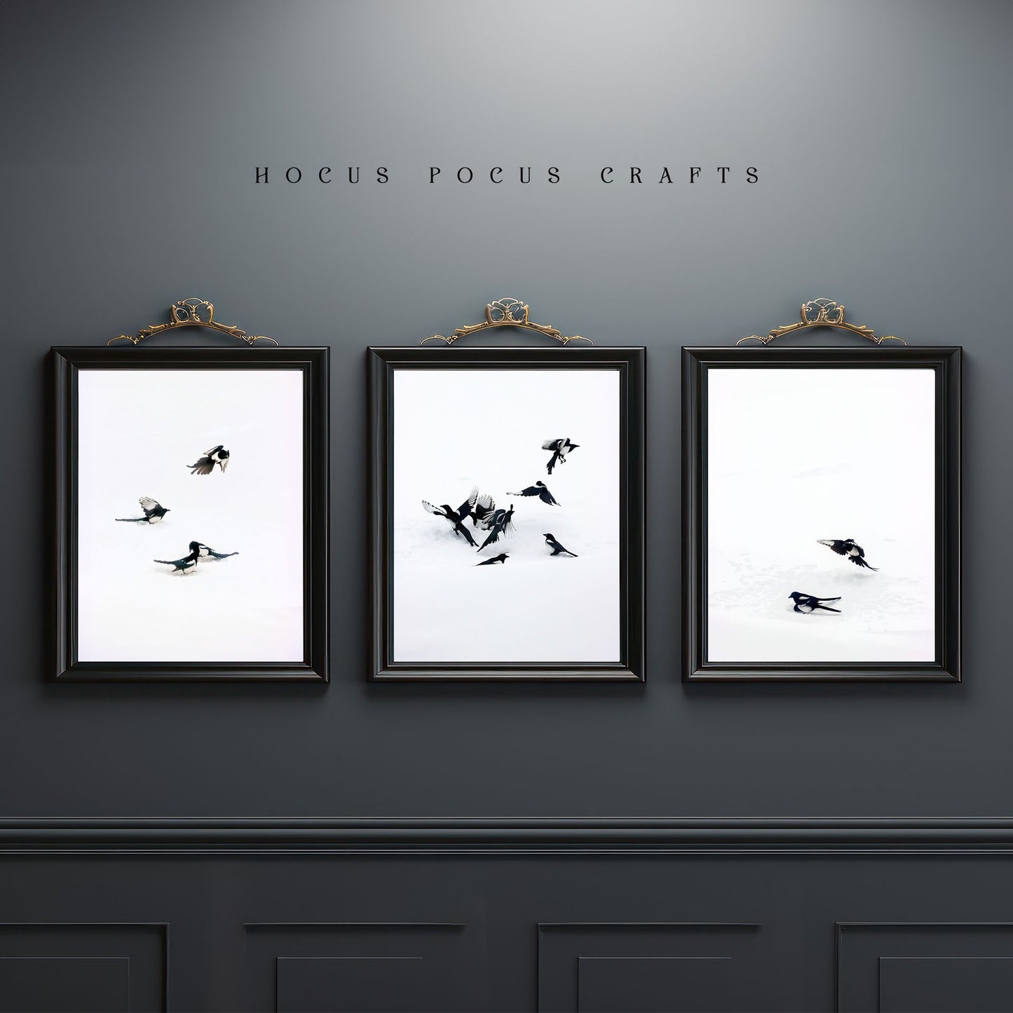 Magpie Quartet Poster - 16" x 20"