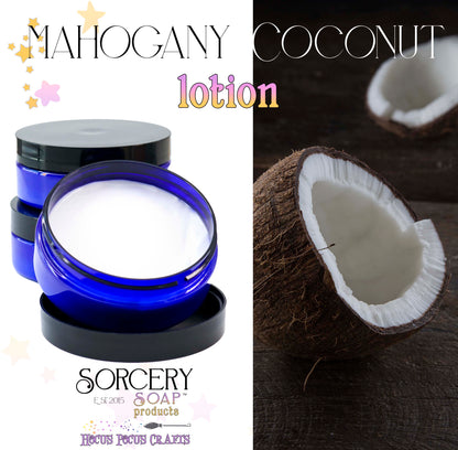 Mahogany Coconut Lotion