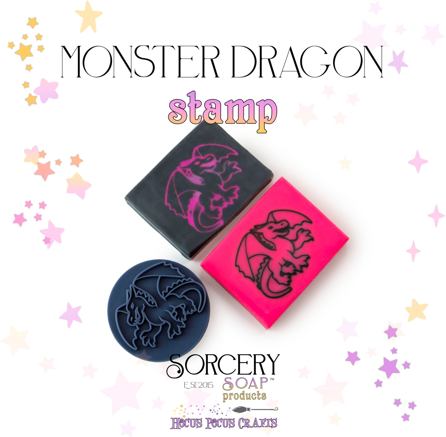 Monster - Dragon Stamp