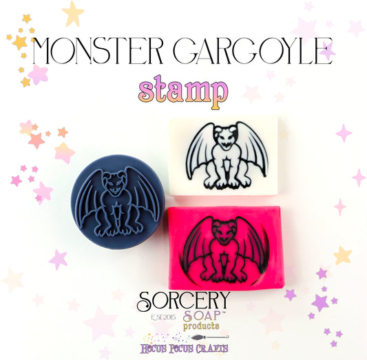 Monster - Gargoyle Stamp