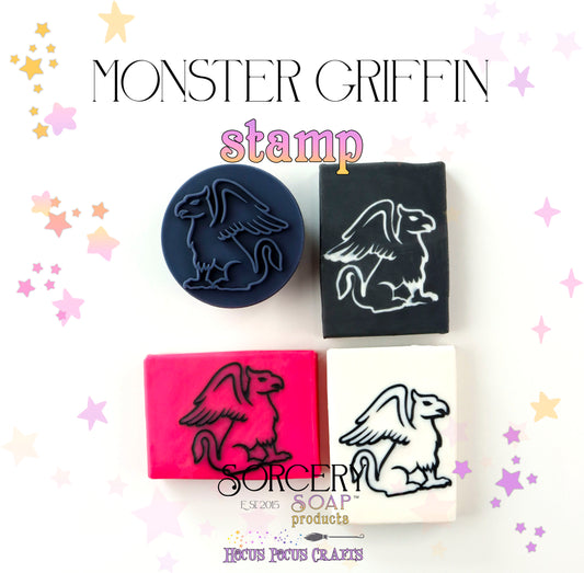 Monster - Griffin Stamp