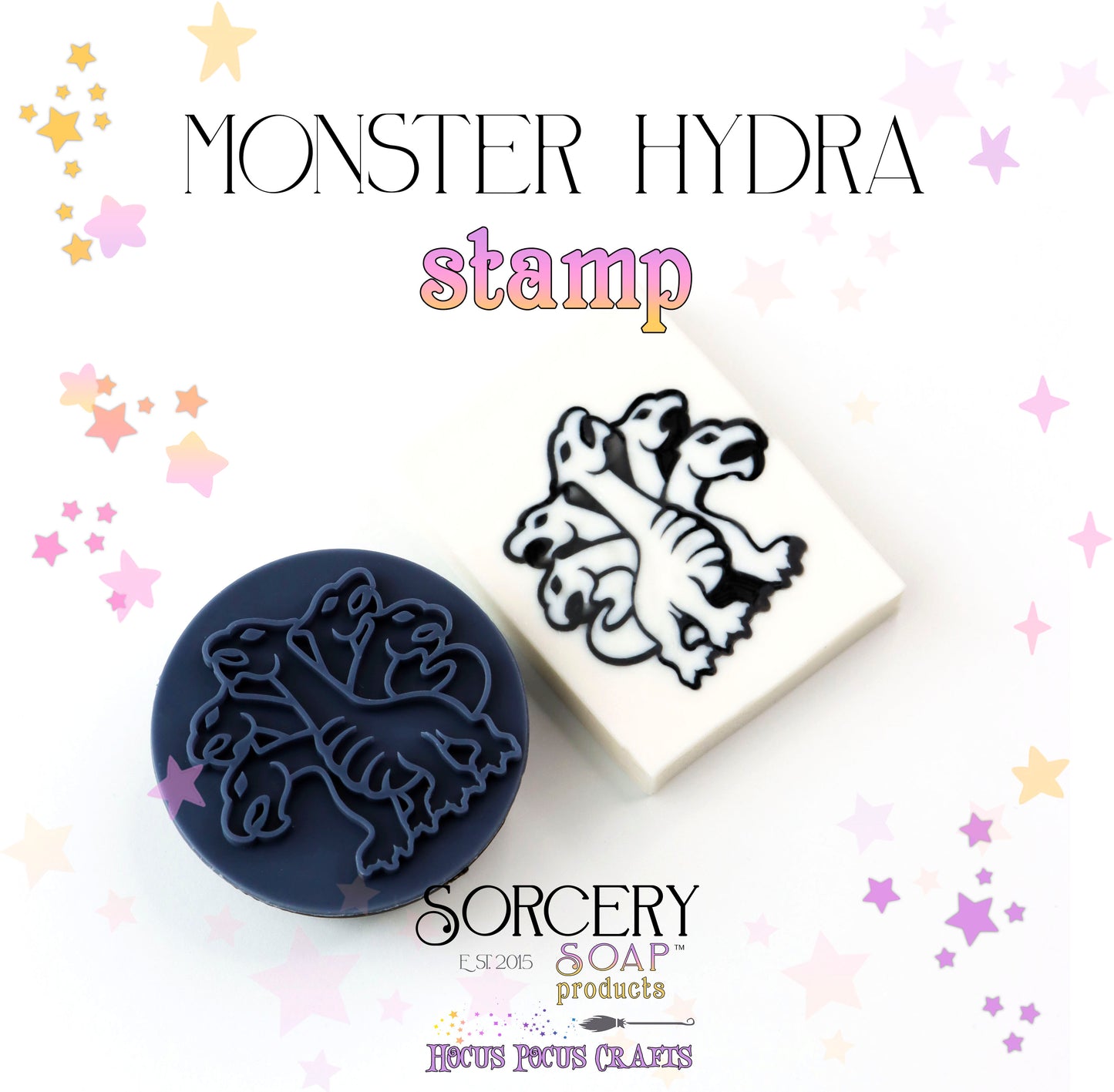 Monster - Hydra Stamp