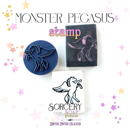 Monster - Pegasus Stamp