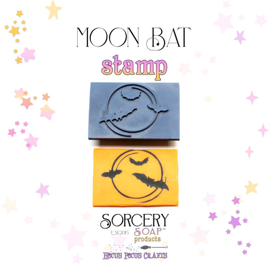 Moon Bats Stamp