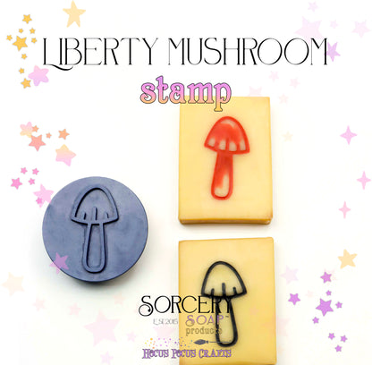 Mushroom - Liberty Soap Stamp