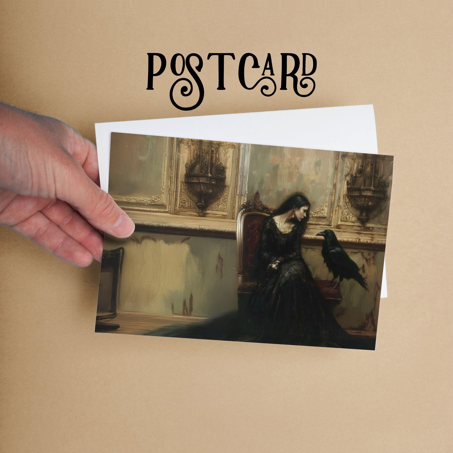 Raven Mistress Postcard 4x6 (QTY 10)