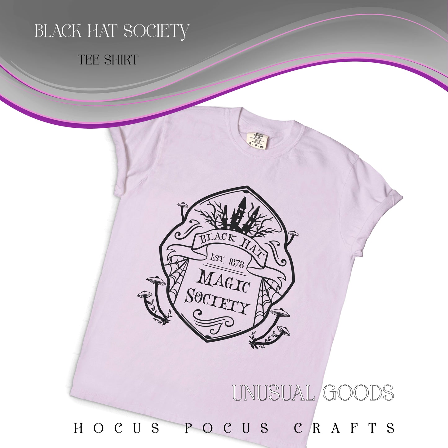 Black Hat Magic Society Tee Shirt