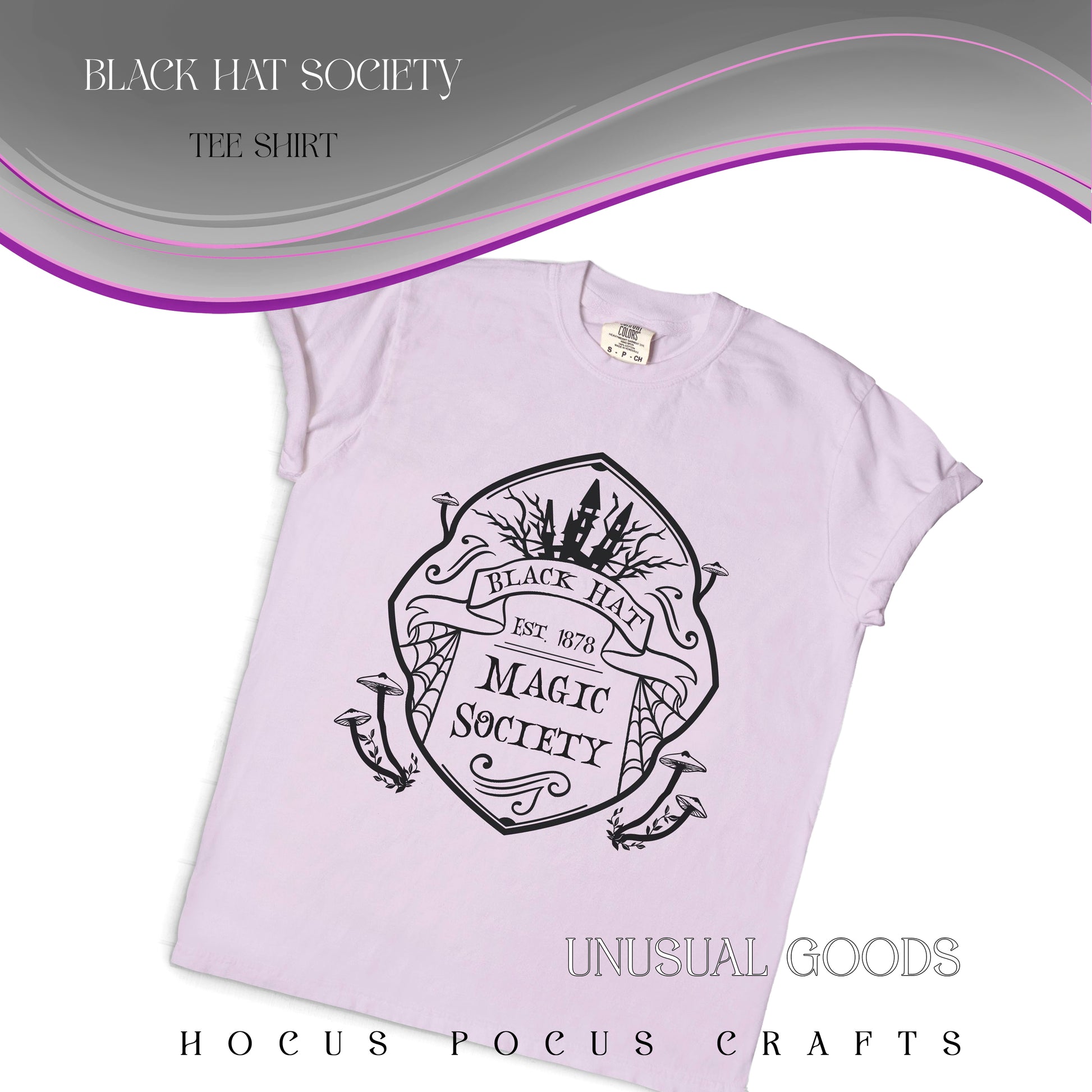 Black Hat Magic Society Tee Shirt