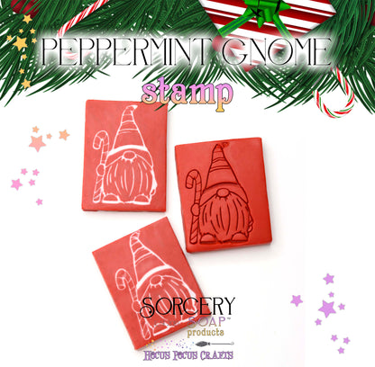 Peppermint Gnome Stamp