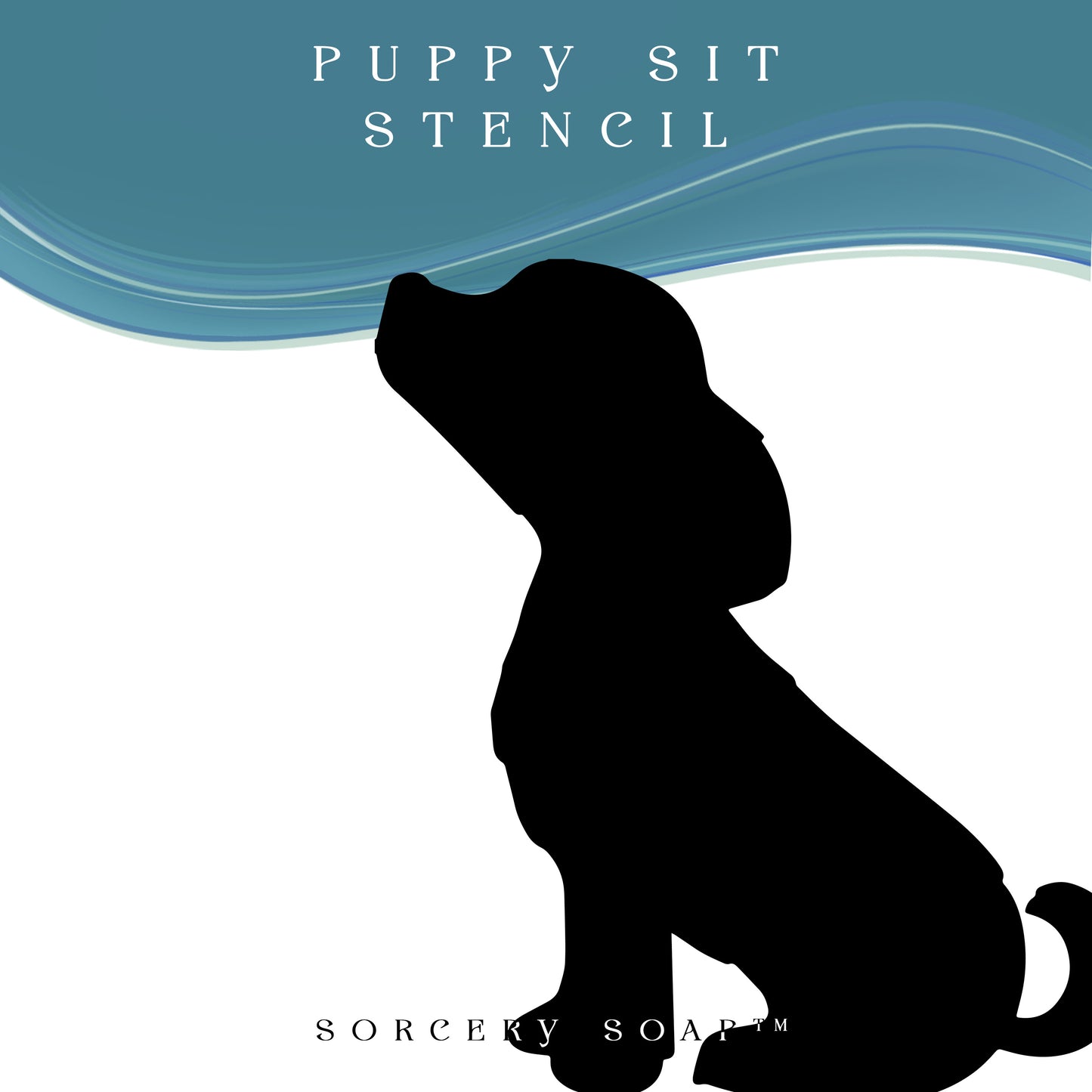 Adopt Paw Prints and Puppy Stencils - Sorcery Soap