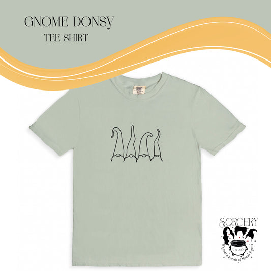 Gnome Donsy Tee Shirt by Sorcery Soap + Hocus Pocus Crafts
