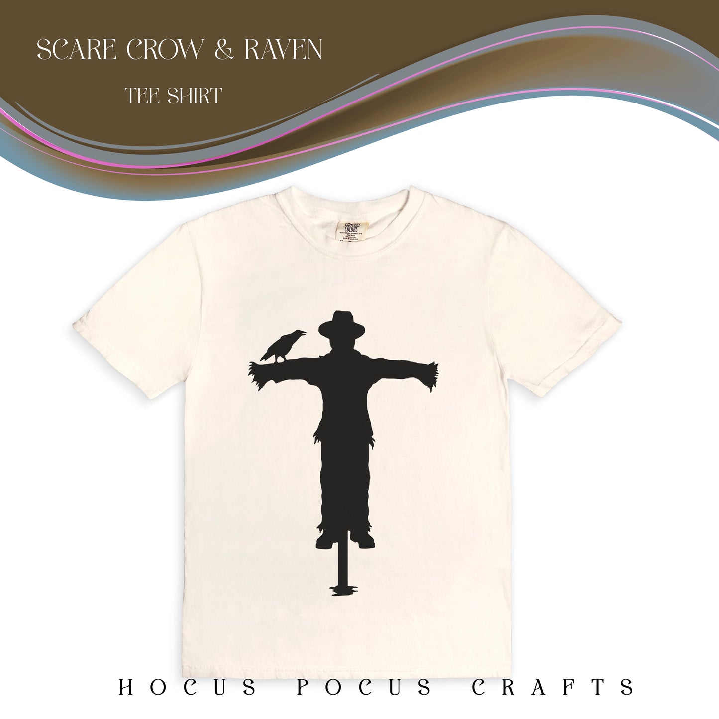 Scare Crow & Raven Comfort Tee